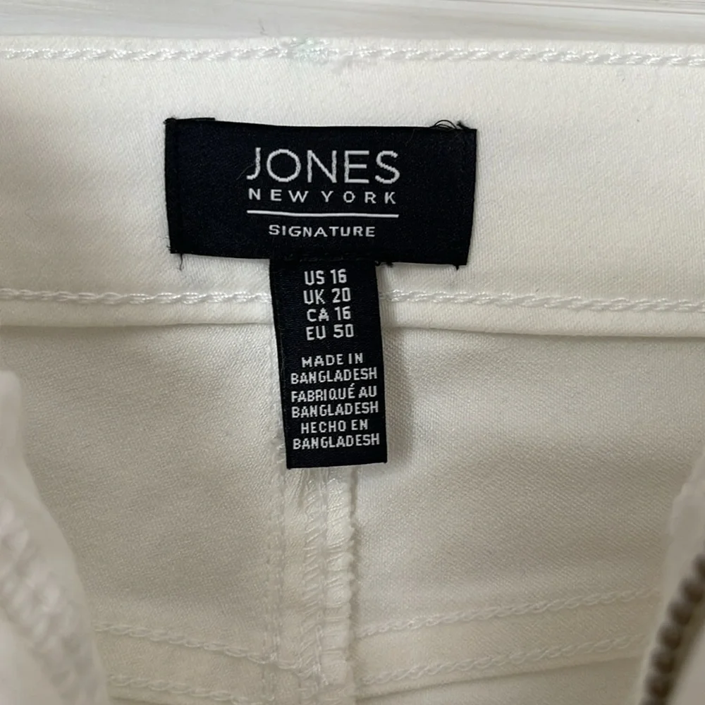 White split hem pants - Picture 5 of 6